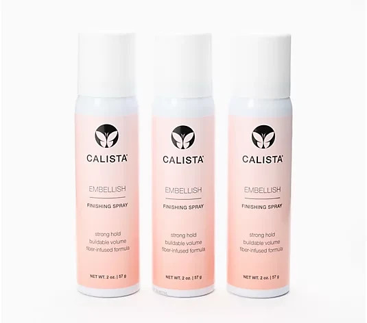 Calista On The GoGo Embellish Finishing Hairspray Trio