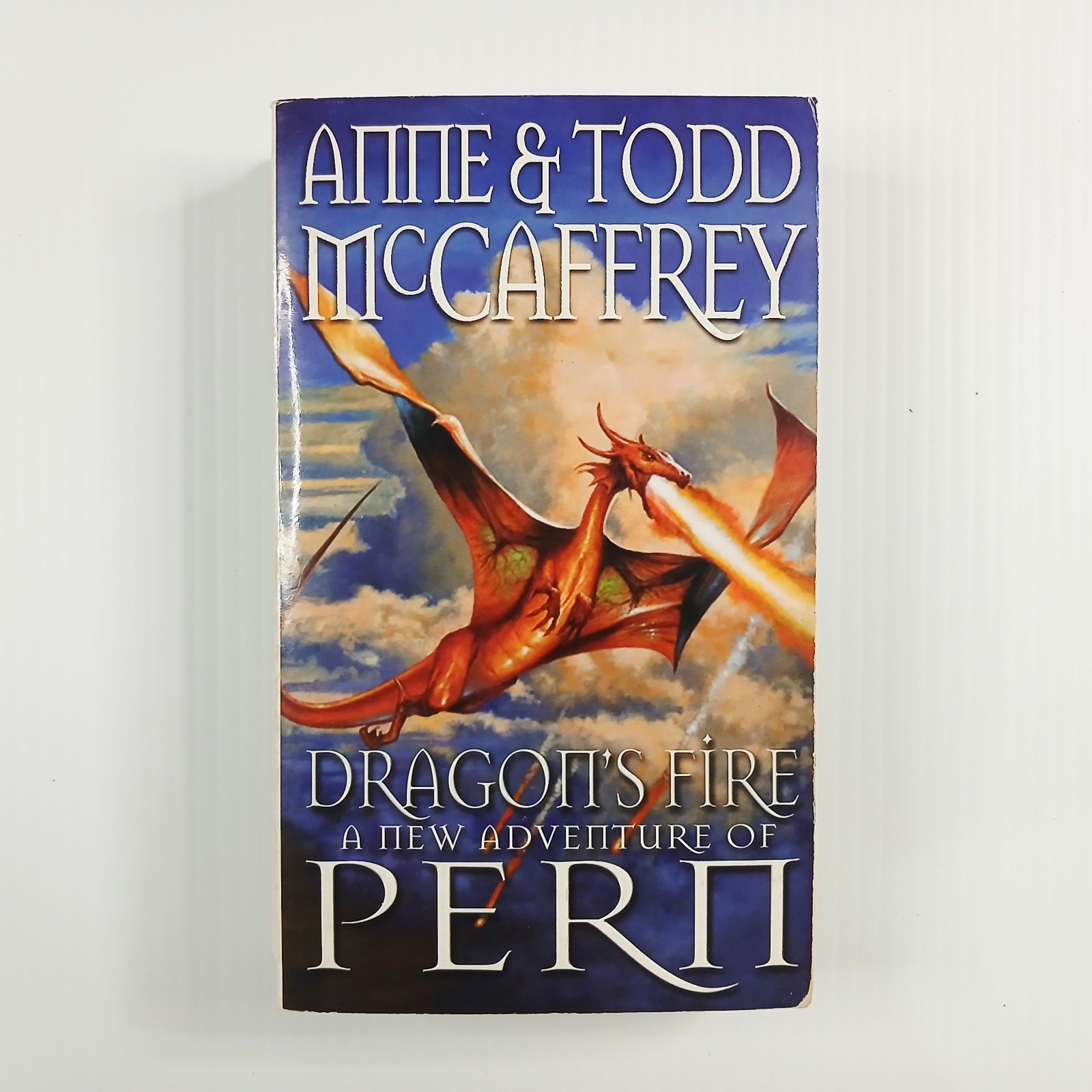 Anne & Todd McCaffrey Dragon\'s Fire Pern 2007 Corgi 1st Printing EX COND