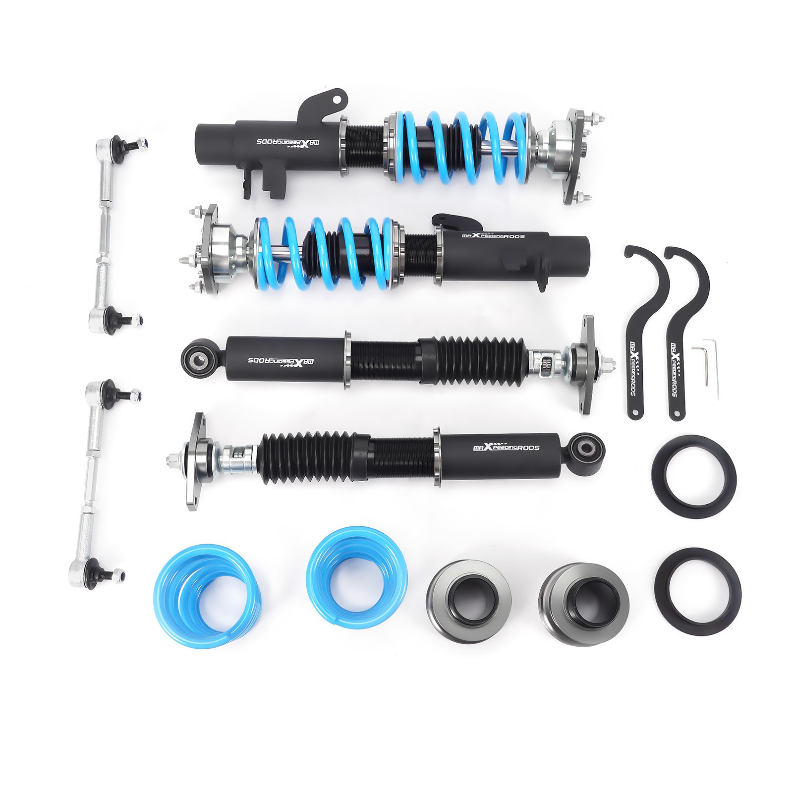 Coilovers 24 Step Damper Suspension Lowering Kit for Ford Focus ST 13-18 - USED