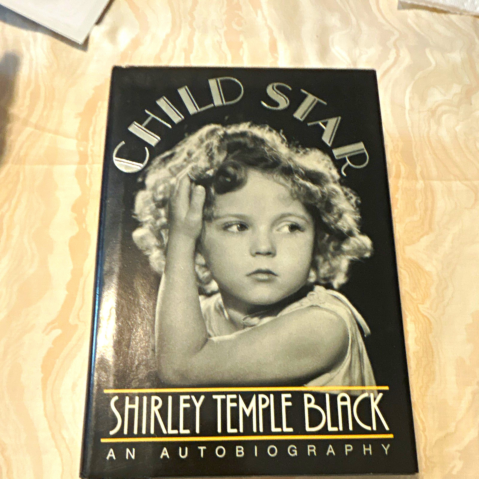 Child Star Shirley Temple Black 1988 HC DJ English McGraw-Hill Autobiography