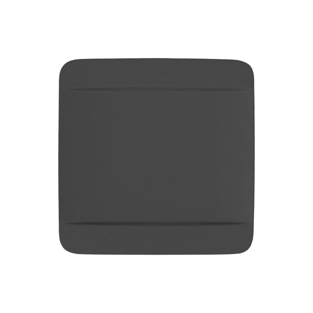Villeroy & Boch Manufacture Rock Square Dinner Plate, Black Villeroy & Boch Manufacture Rock Square Dinner Plate, Black
