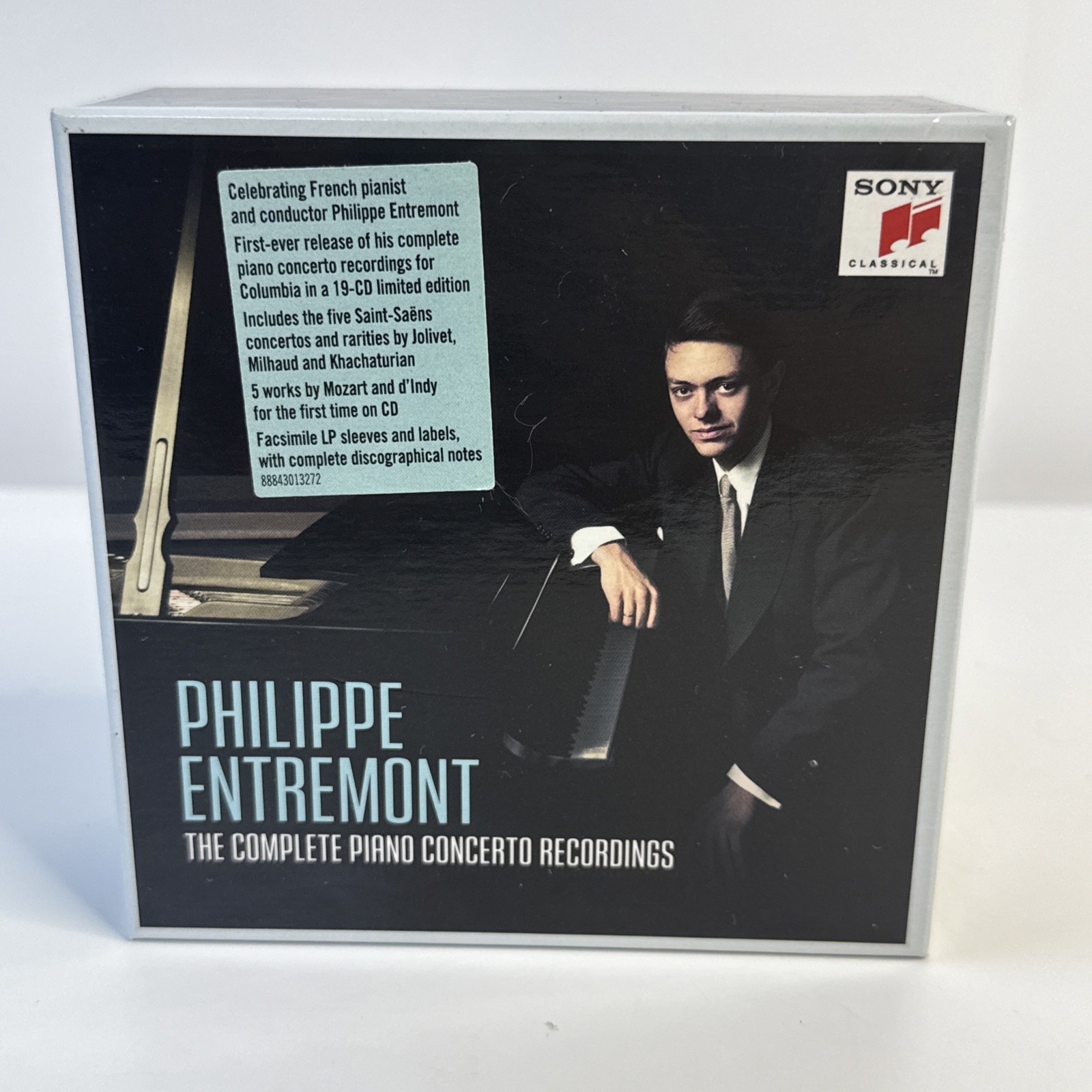 Philippe Entremont The Complete Piano Concerto Recordings 19-CD Philippe Entremont The Complete Piano Concerto Recordings 19-CD