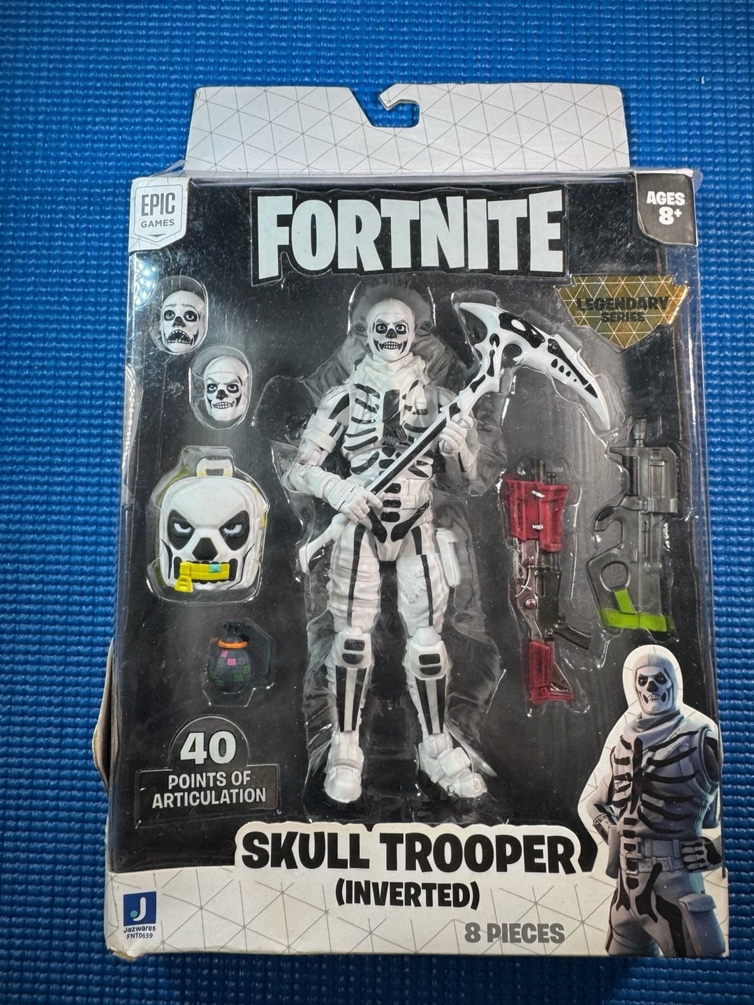 Jazwares Fortnite Skull Trooper Inverted Legendary Series 6 Inch Figure Jazwares Fortnite Skull Trooper Inverted Legendary Series 6 Inch Figure