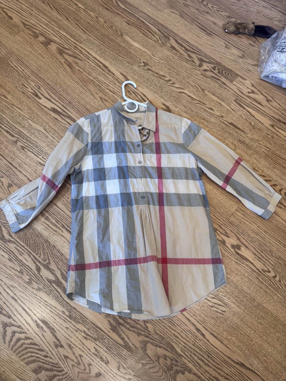 Burberry Brit Blouse (M) Novacheck pattern Burberry Brit Blouse (M) Novacheck pattern