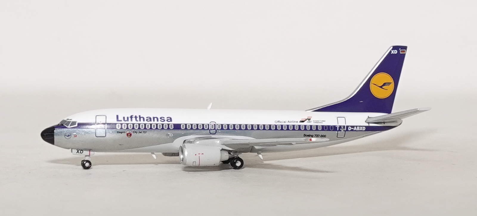 JC Wings 1/400 Lufthansa B737-300 D-ABXD 90047 EW4733003 Diecast Model DIY Gift
