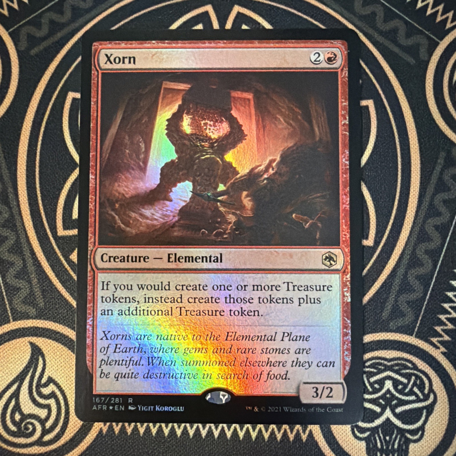MTG - Xorn - AFR Adventures in Forgotten Realm - Foil Near Mint - Magic MTG - Xorn - AFR Adventures in Forgotten Realm - Foil Near Mint - Magic