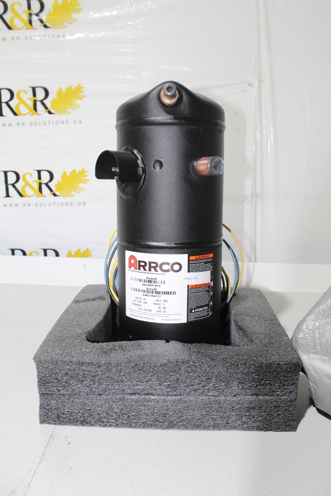 Arrco AA54KP-HFD 5 Ton Scroll Compressor Arrco AA54KP-HFD 5 Ton Scroll Compressor