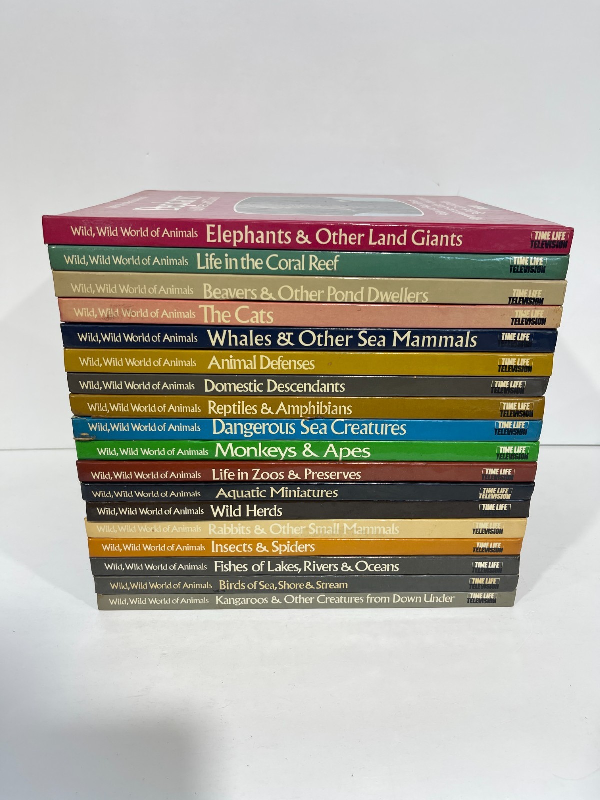 Lot 18 Wild Wild World of Animals Time Life Books Vintage Nature Wildlife Series