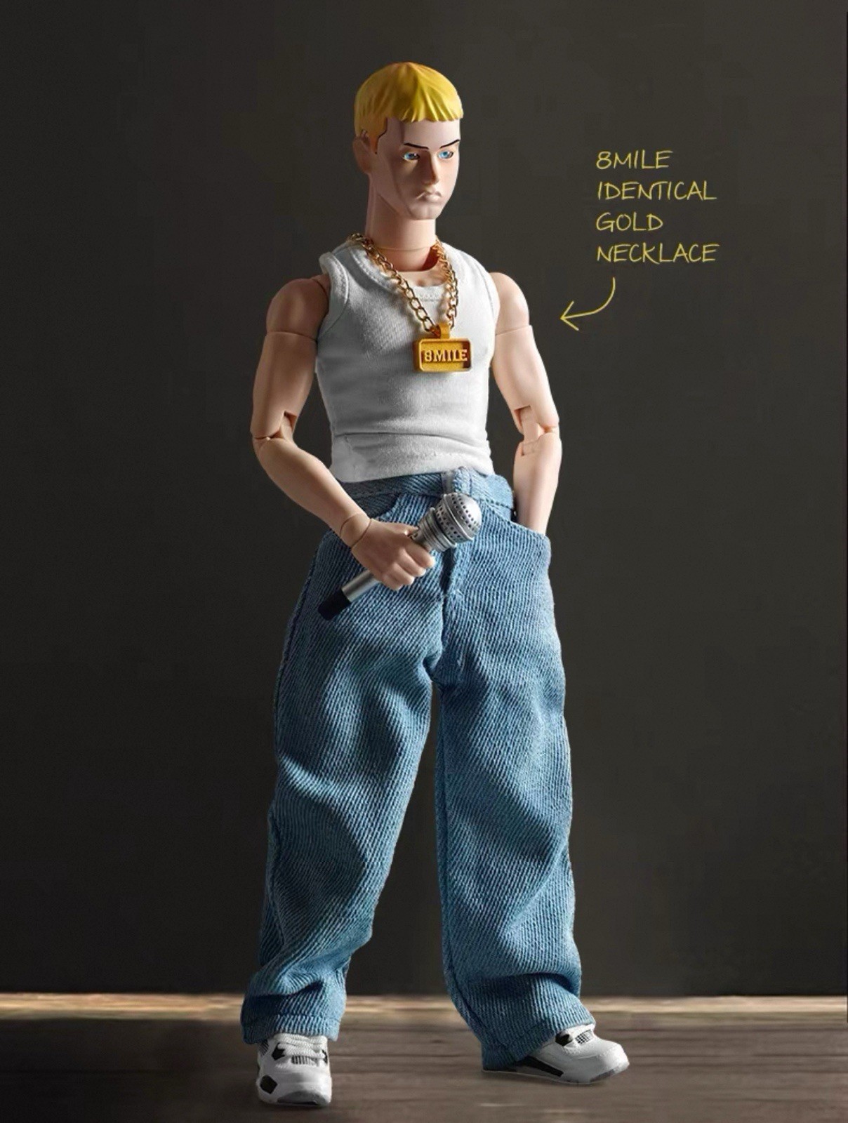 Eminem 8 Mile Rap Legend Marshall Mathers 1/6 Scale Action Figure Hip Hop Icon