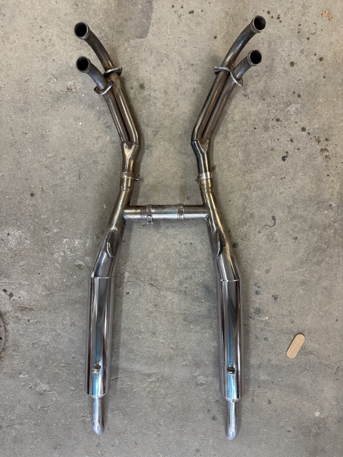 1980 1981 1982 Honda Goldwing GL1100 Complete 4-2 Exhaust Muffler Header System
