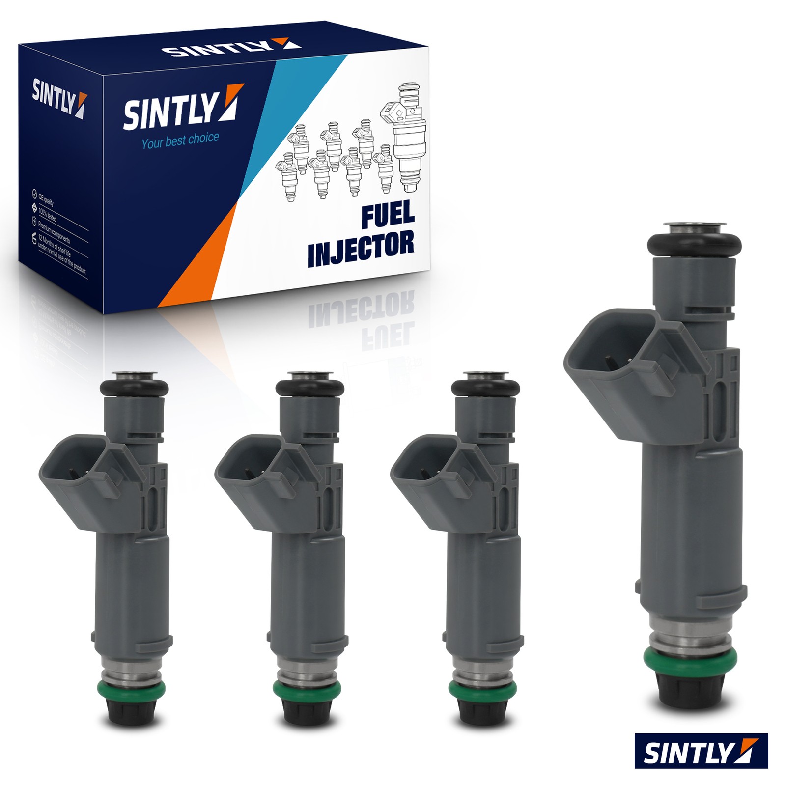 New 4x Fuel Injectors for Chevrolet Cobalt Malibu Pontiac Saturn FJ718 12582704