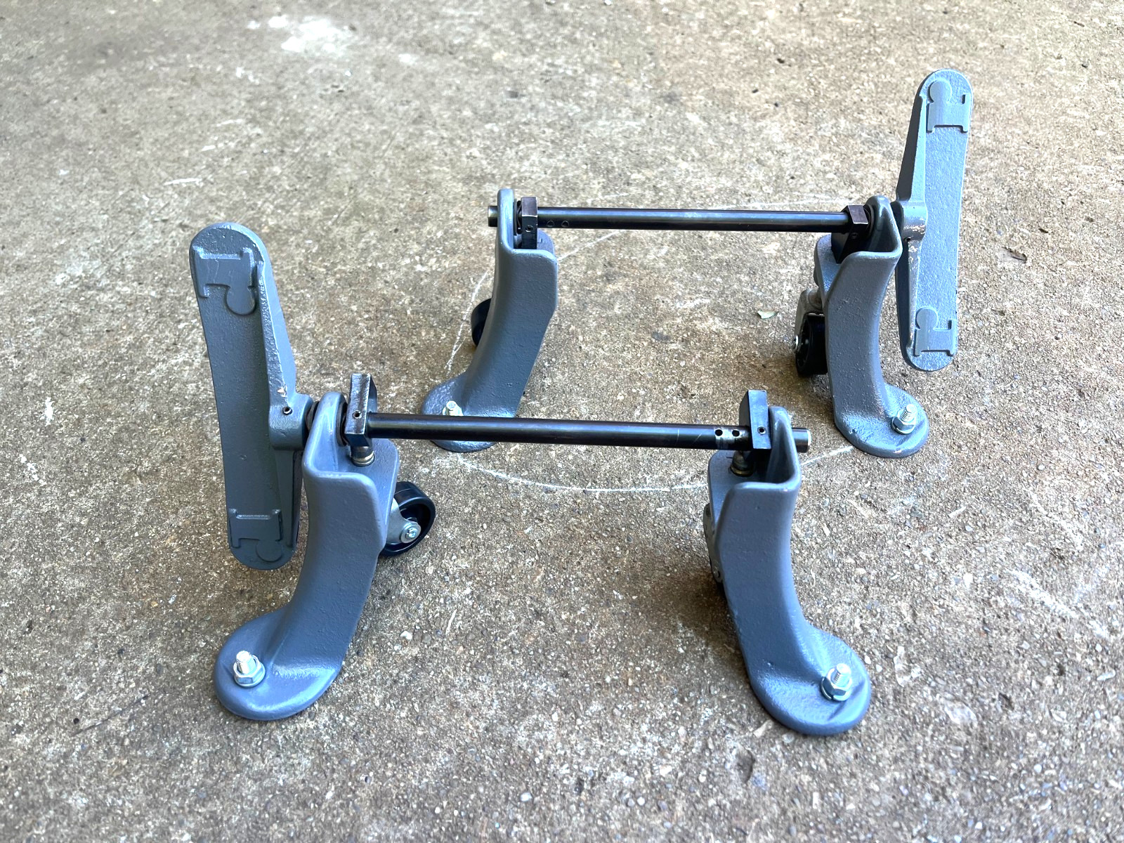 Delta Rockwell Milwaukee Casters for Splayed Leg Stand Retractable Step Up 