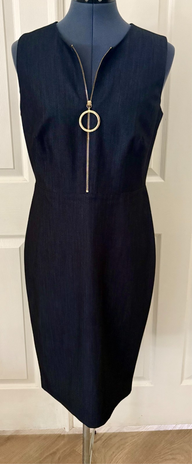 Calvin Klein Dress Size 6 Navy Blue