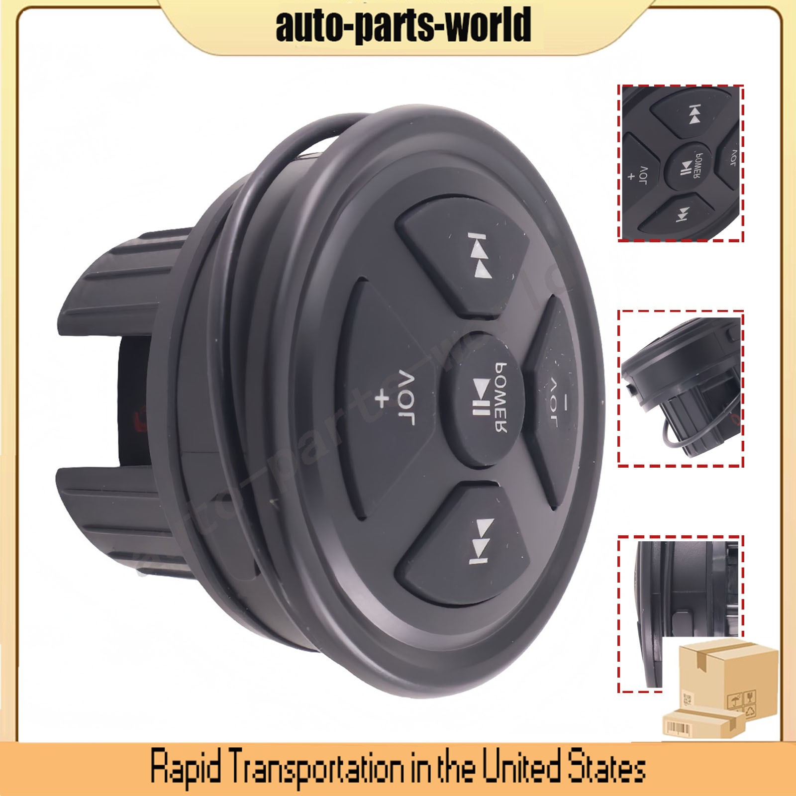 Motorboat Audio Control Switch For Sea-Doo Watercraft Stereo Button 278003465 Motorboat Audio Control Switch For Sea-Doo Watercraft Stereo Button 278003465
