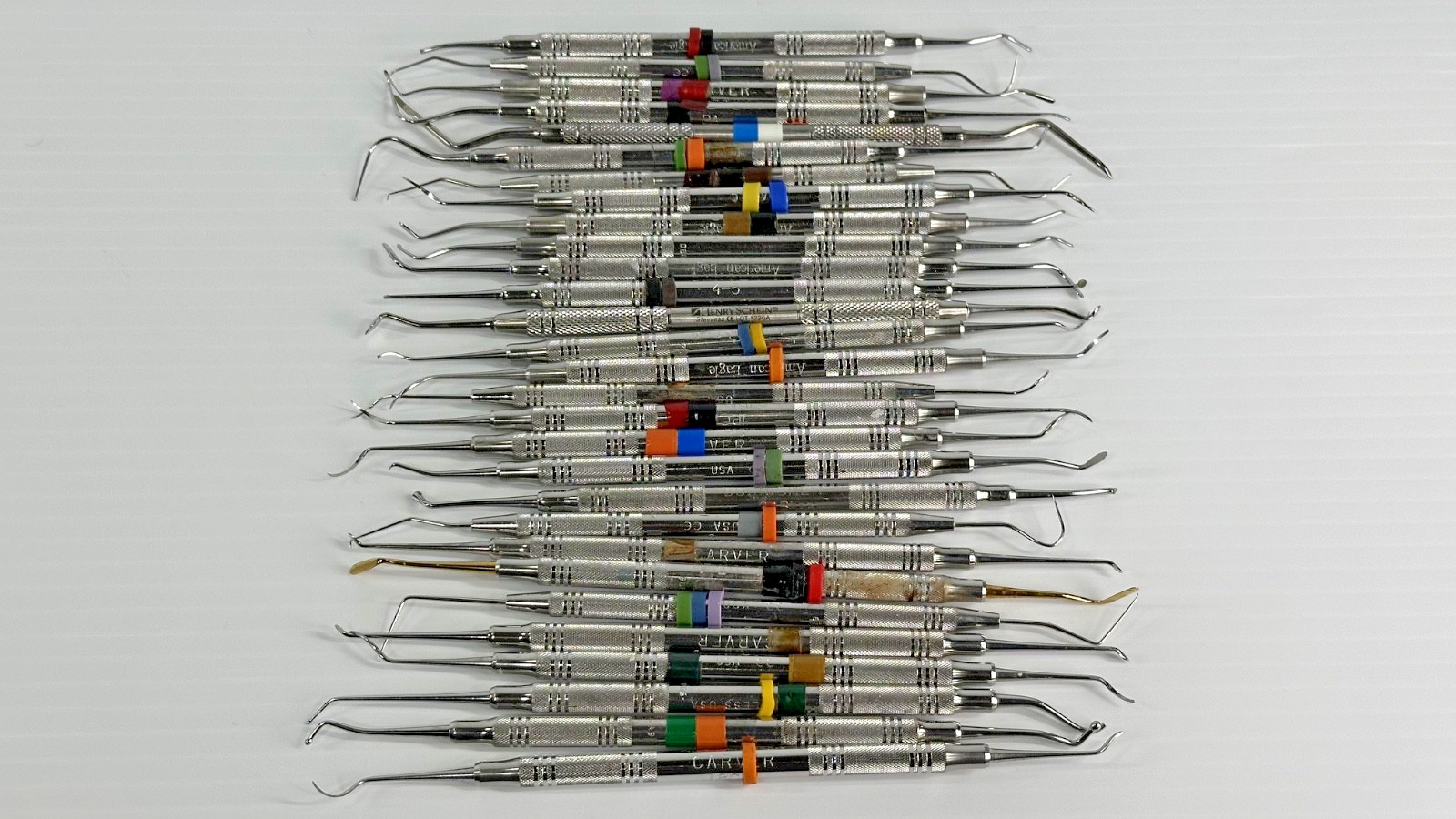 Lot of 29 Assorted Stainless Steel Dental Instruments