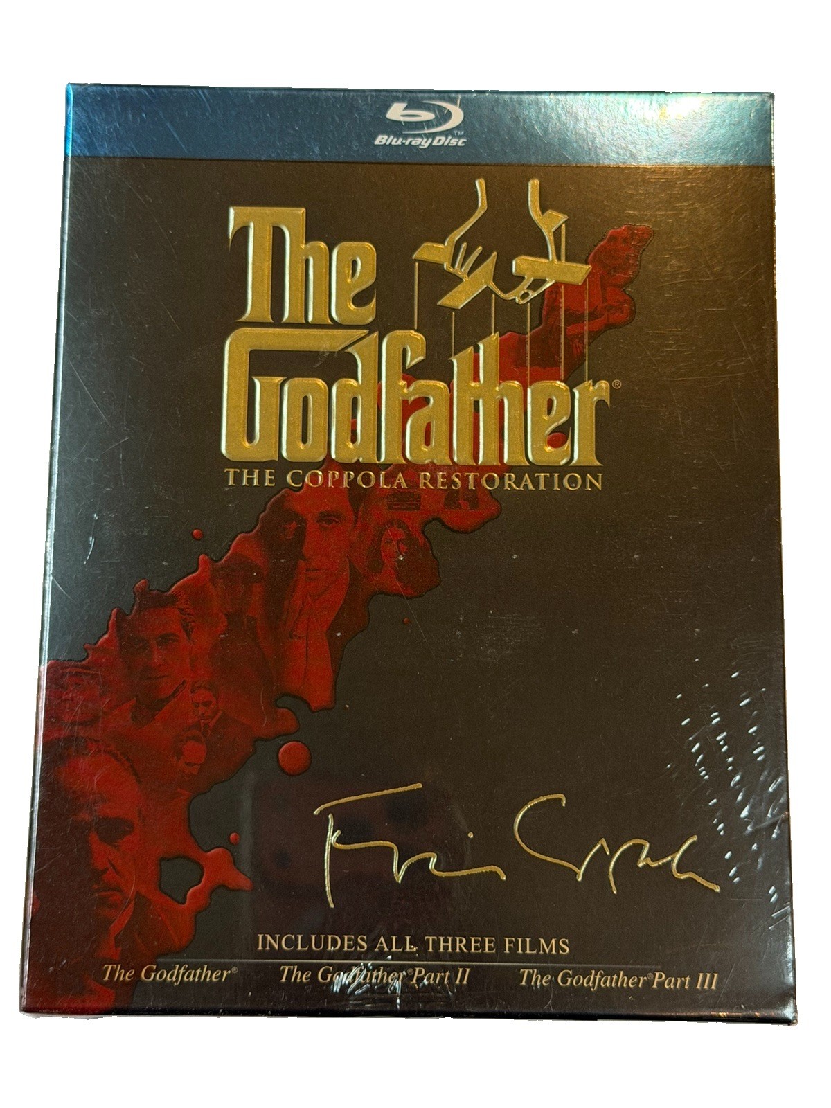 The Godfather Collection (The Coppola Restoration) (Blu-ray) BRAND NEW sealed