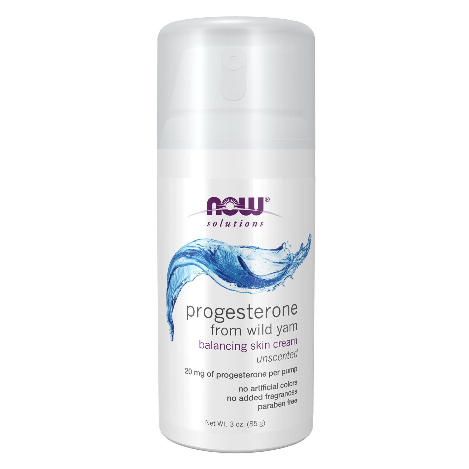 NOW FOODS Progesterone from Wild Yam Balancing Skin Cream 3 oz NOW FOODS Progesterone from Wild Yam Balancing Skin Cream 3 oz