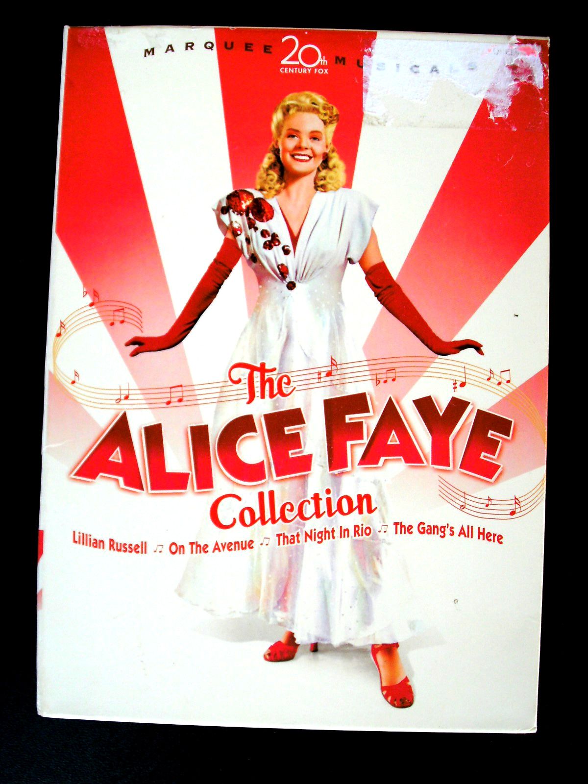 The Alice Faye Collection (DVD, 2007, 4-Disc Set) 20th Century Fox Excellent