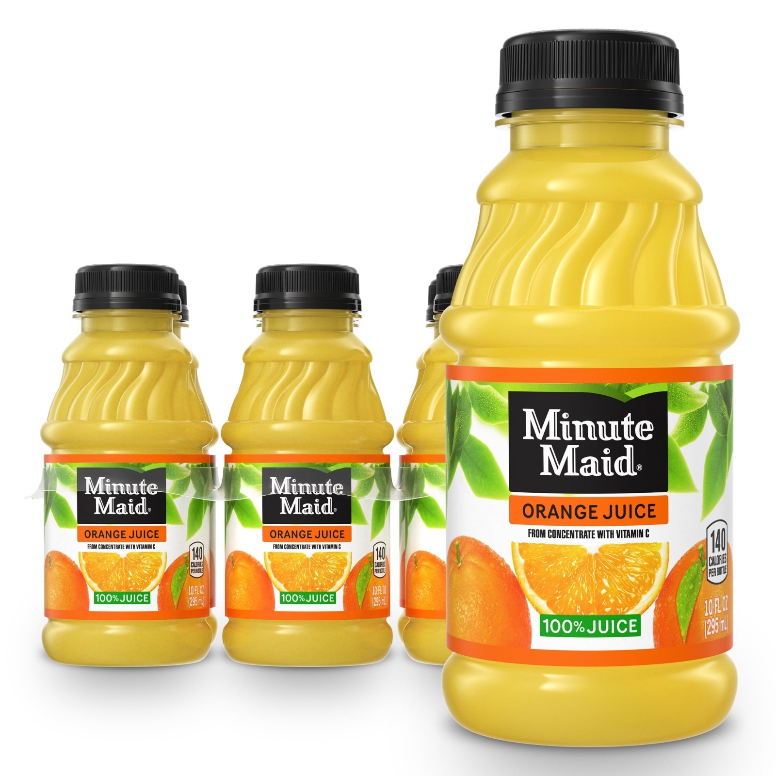 Minute Maid Orange Juice Bottles, 10 fl oz, 6 Pack-free shipping