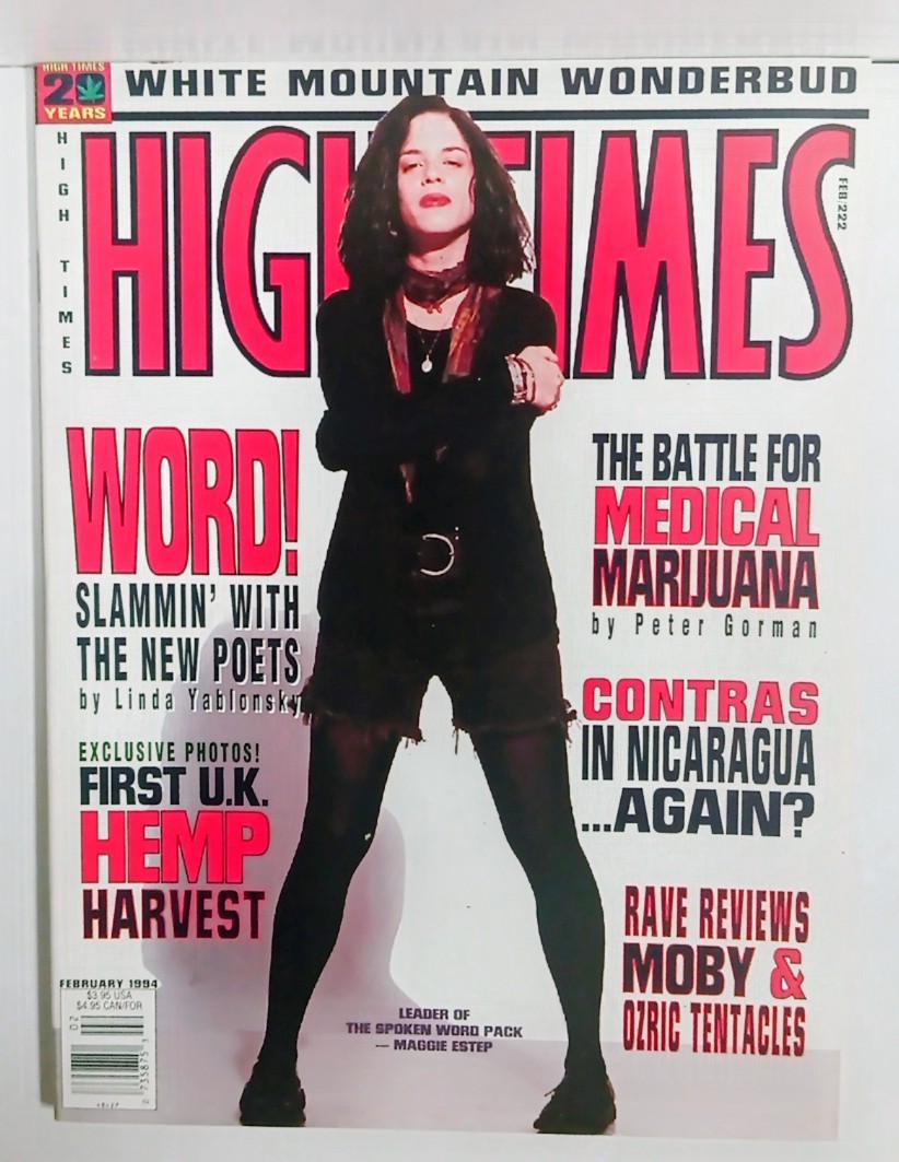 Vintage High Times Magazine February 1994 Excellent Condition Medical Marijuana 