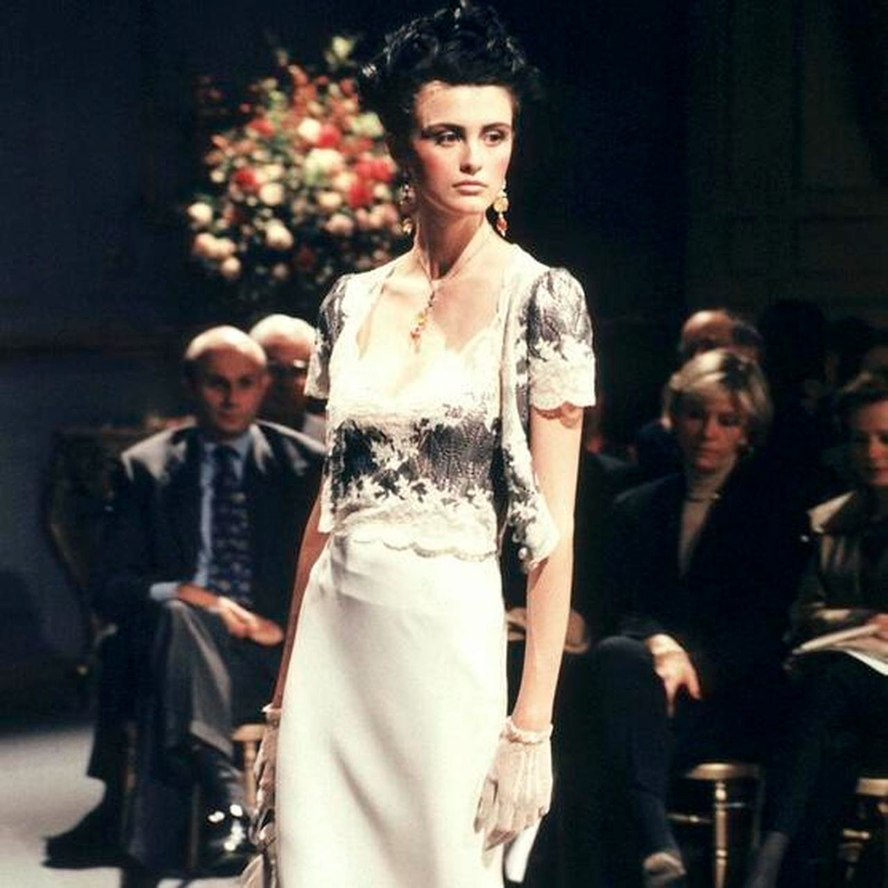 Vintage Christian Dior 1998 S/S In A Boudoir Mood by John Galliano Chiffon Skirt