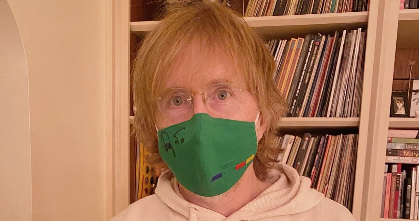 Phish - Trey Anastasio - Autographed The Green Clone Mask - Waterwheel -150 Made
