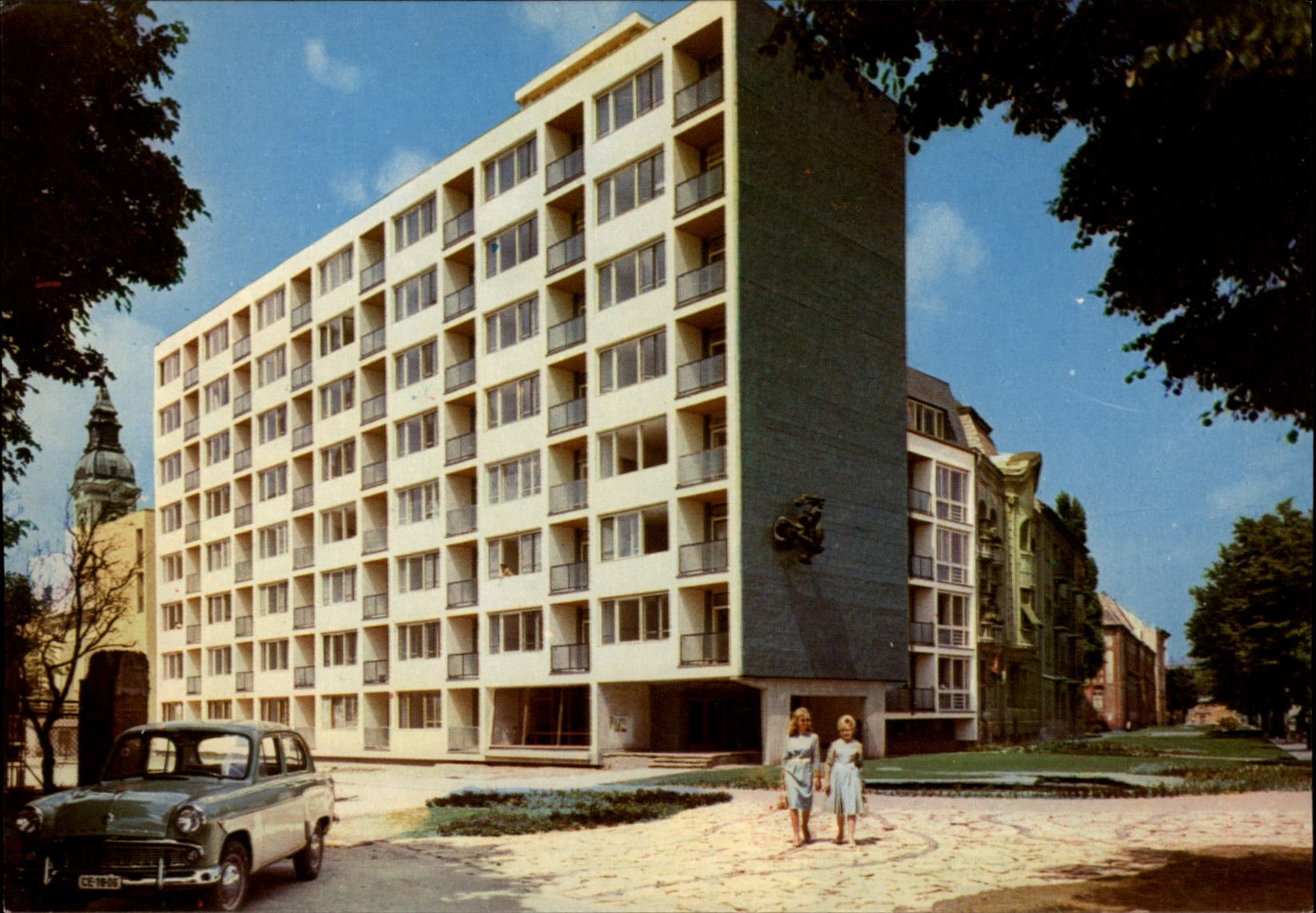 Koranyi Quay Szeged Hungary vintage postcard n749 Koranyi Quay Szeged Hungary vintage postcard n749