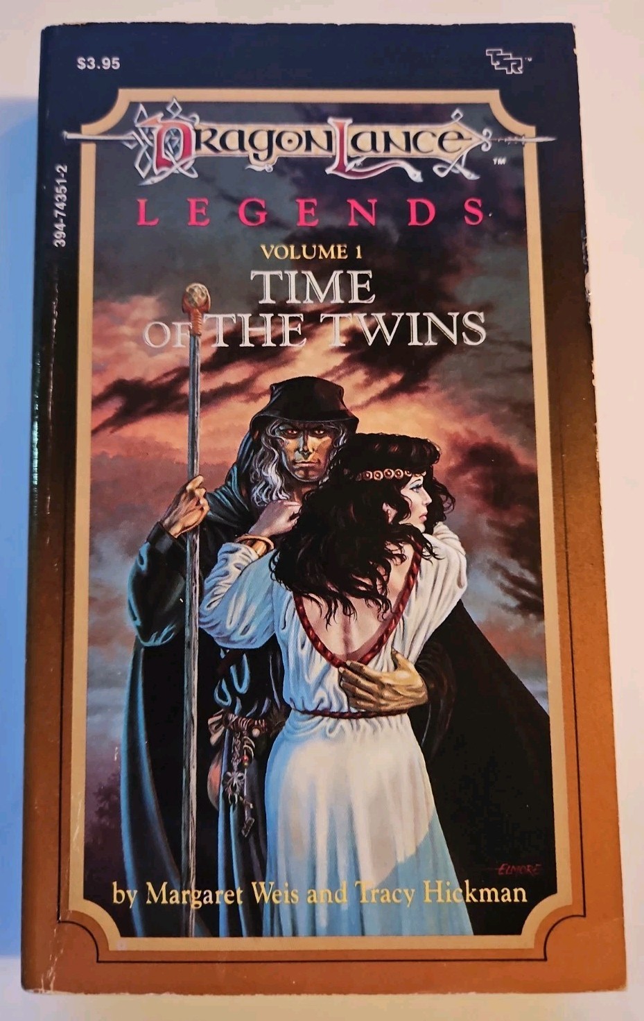 Dragonlance Legends Trilogy Set Weis Hickman Time War Test of the Twins 1980s PB