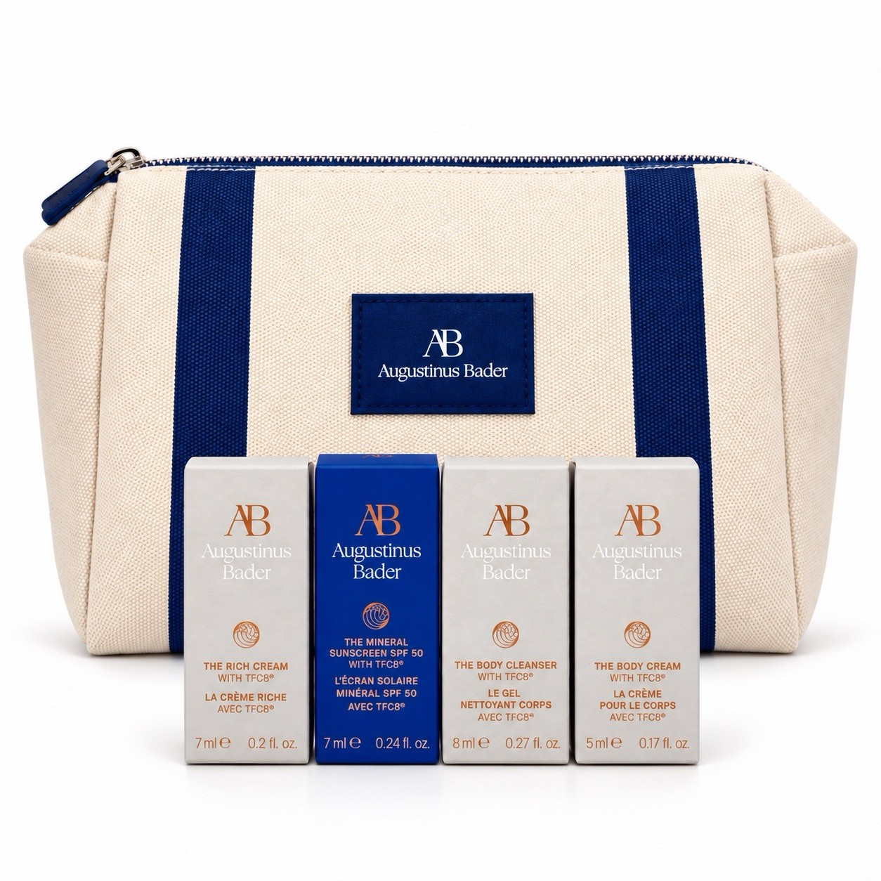 Augustinus Bader 4-Piece Travel Skincare Set New Sealed EXP 2028