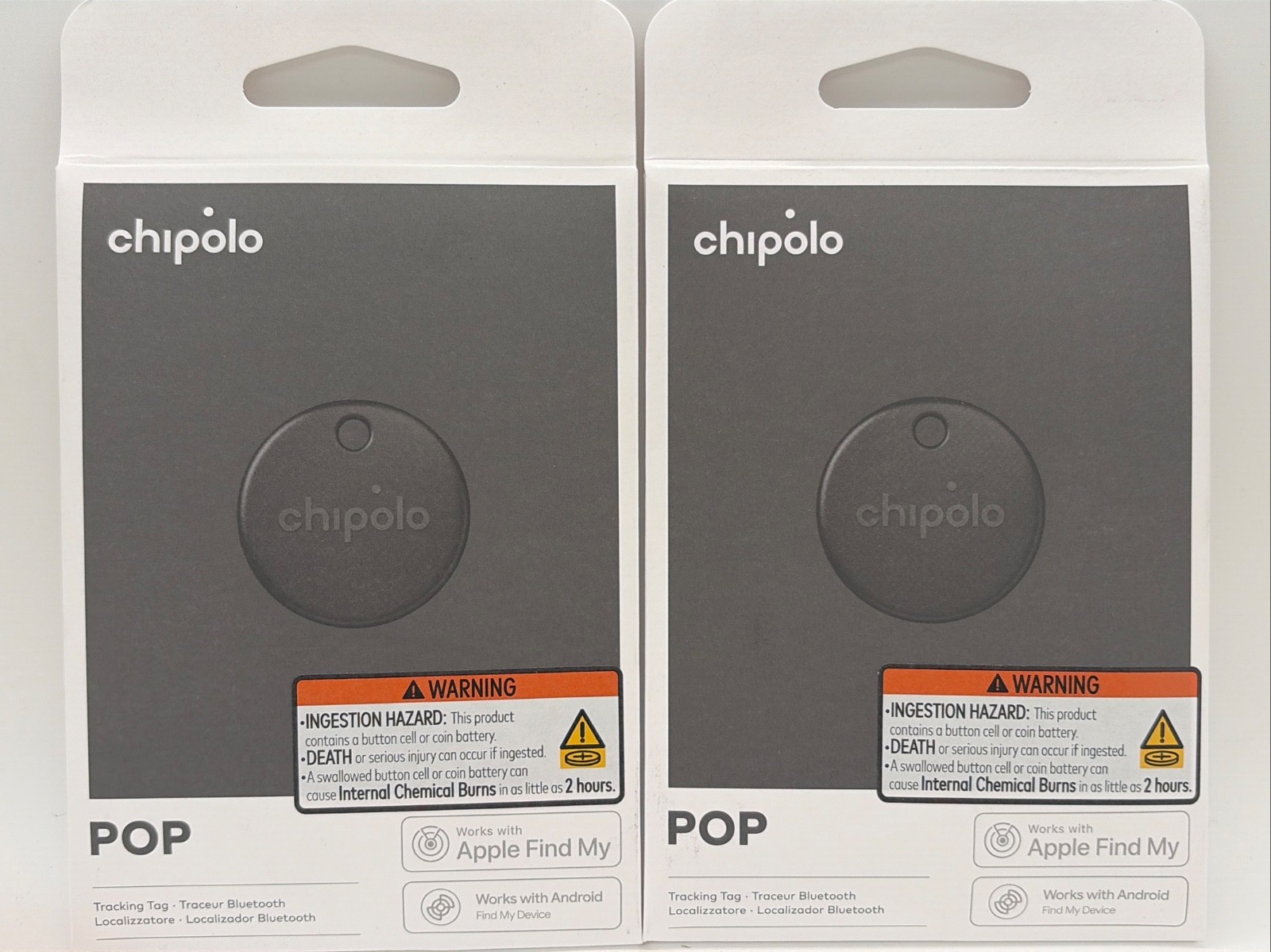 Chipolo POP Bluetooth Tracking Tag LOT of 2 or 4. BRAND NEW SEALED M5 Chipolo POP Bluetooth Tracking Tag LOT of 2 or 4. BRAND NEW SEALED M5