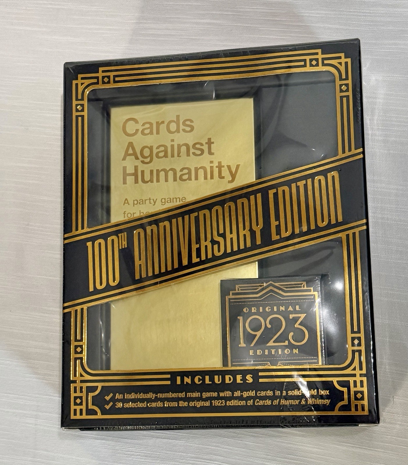 Cards Against Humanity 100th Anniversary Limited Edition New Sealed