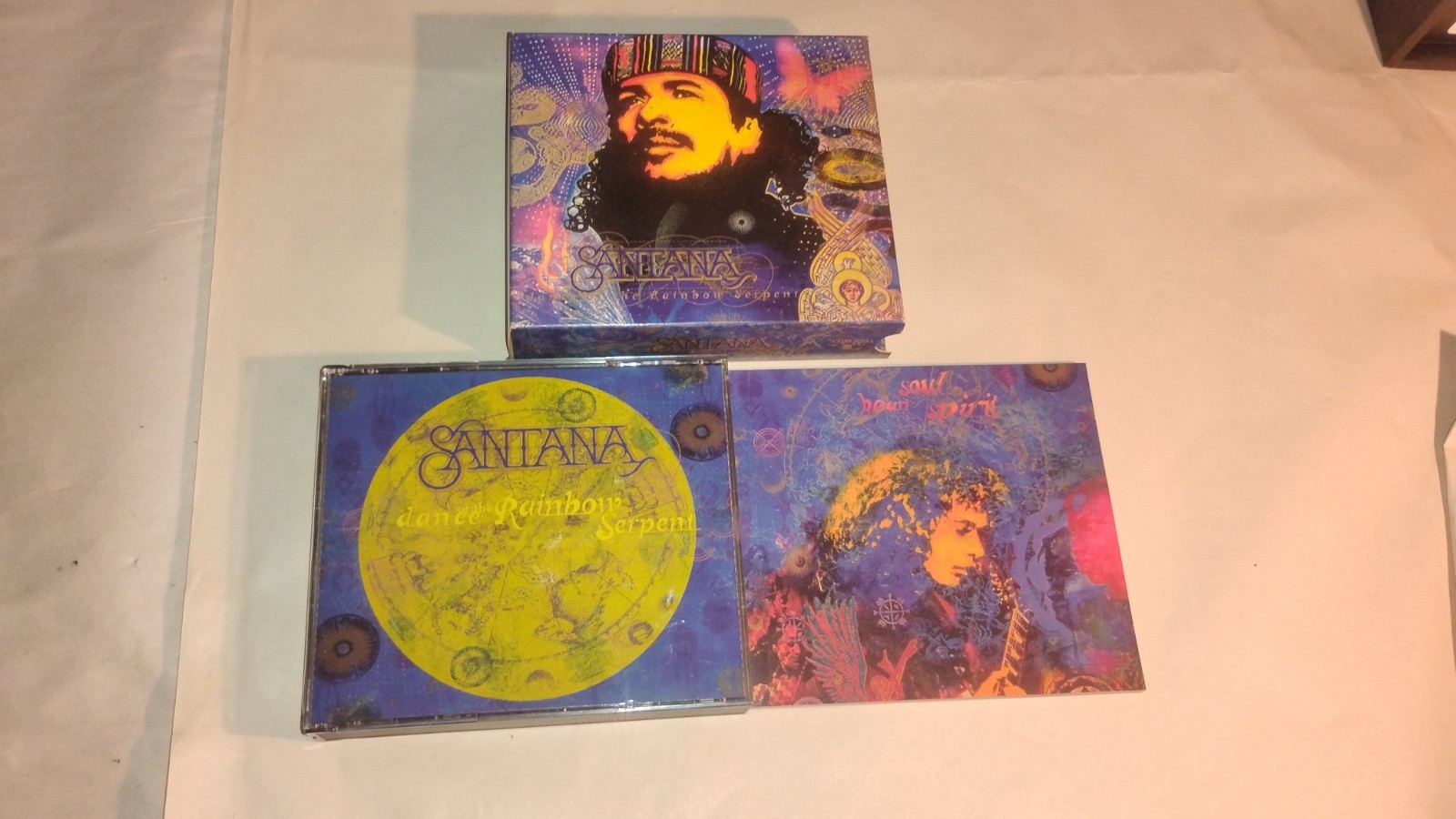 Santana Dance Of The Rainbow Serpent 3 Disc Set CD\'s. Pristine Disc\'s. VGC Santana Dance Of The Rainbow Serpent 3 Disc Set CD\'s. Pristine Disc\'s. VGC