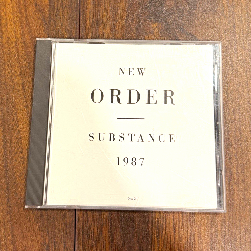 New Order Substance 1987 CD 1987 Qwest Electronic Compilation Album 9 25621-2