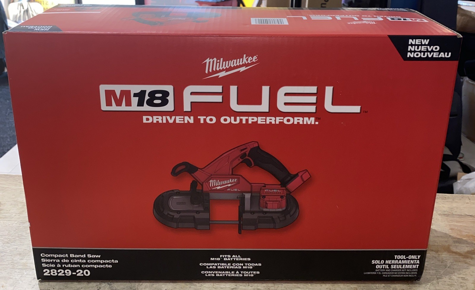 Milwaukee 2829-20 M18 FUEL Compact Band Saw Tool Only
