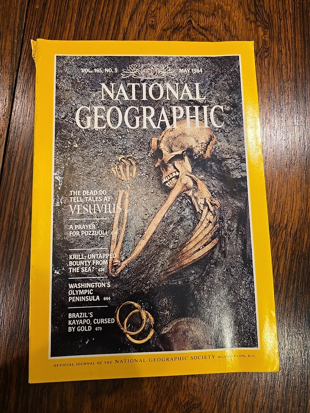 National Geographic May 1984 Krill Kayapo Pozzuoli Herculanceum Vesuvius National Geographic May 1984 Krill Kayapo Pozzuoli Herculanceum Vesuvius