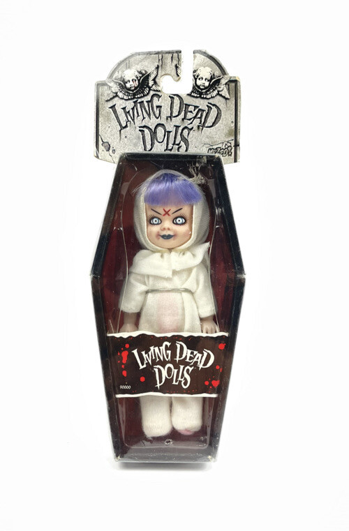 NOS Vintage 2001 Living Dead Dolls EGGZORSIST Horror Figure LDD MEZCO 4.25” NEW