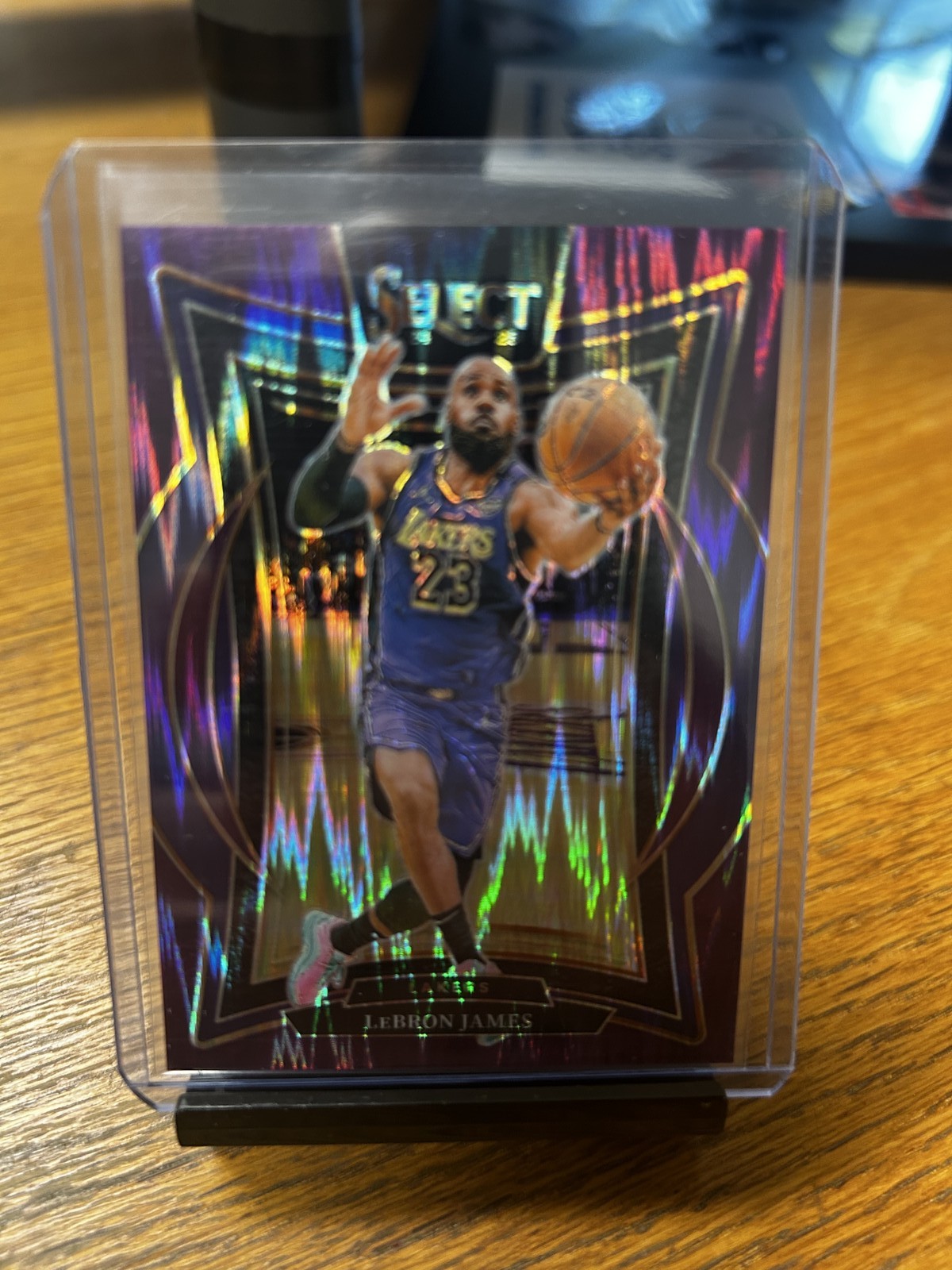 2024 Select Lebron James Purple Flash /249 #54 Lakers