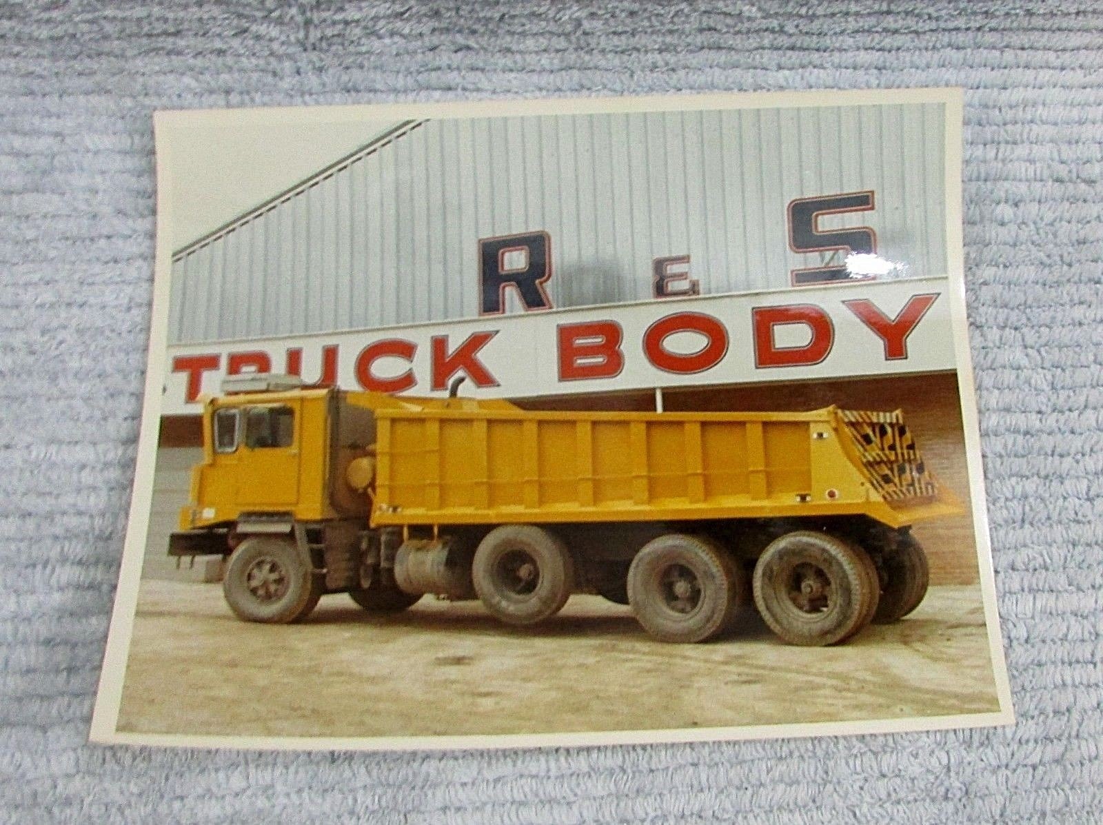 R & S Truck Body 1960\'s Color 8x10 Photo FREE S/H