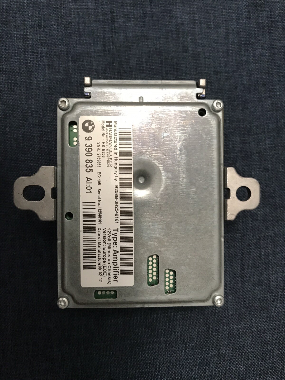 BMW X5M F85 AMPLIFIER MODULE ACTIVE SOUND DESIGN  9390835
