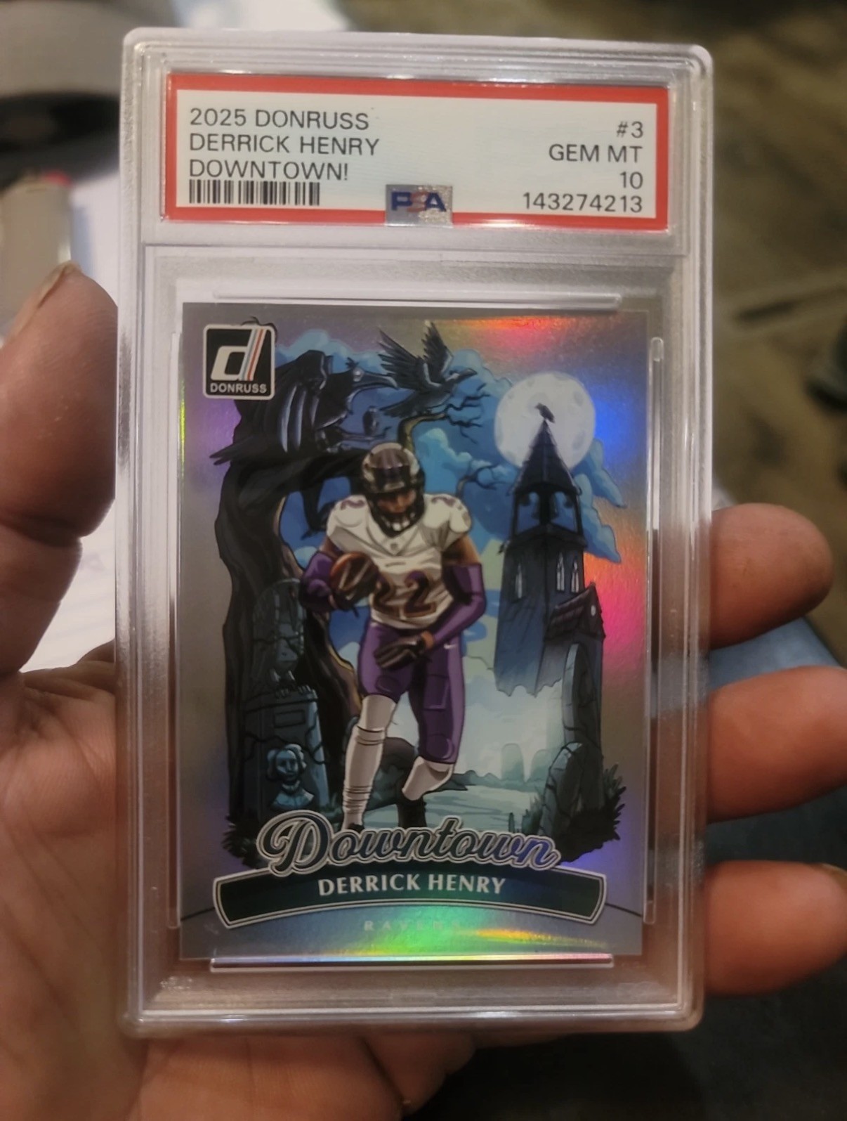 READ DESC… 2025 DERRICK HENRY DOWNTOWN PSA 10 EDITION..‼️🔥 READ DESC… 2025 DERRICK HENRY DOWNTOWN PSA 10 EDITION..‼️🔥