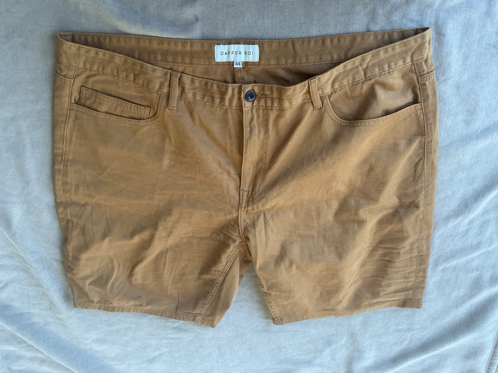 Dapper Boi Shorts Mens 44 Casual Knit Stretch Logo Dapper Boi Shorts Mens 44 Casual Knit Stretch Logo