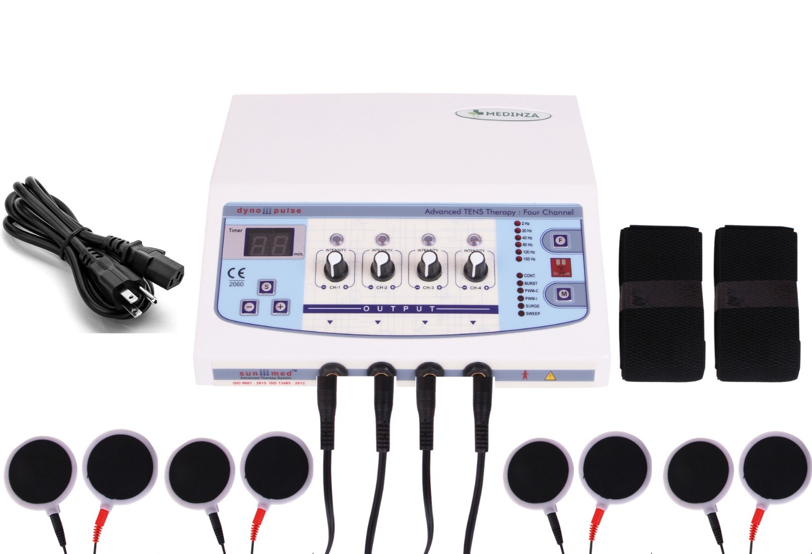 Professional Electrotherapy Physical Therapy Machine Prof 4 channel Therapy unit