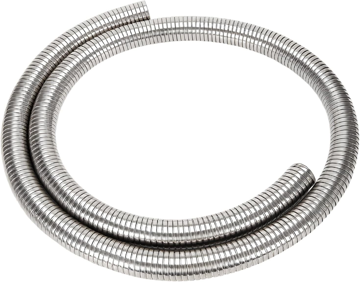 Exhaust Flex Pipe, Universal Stainless Flexible Exhaust Hose (1.25''X72.00'') Exhaust Flex Pipe, Universal Stainless Flexible Exhaust Hose (1.25''X72.00'')