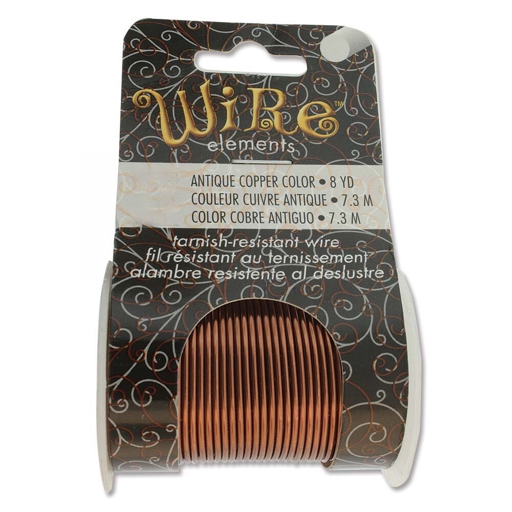 Wire Elements Copper Craft Wire (8 Gauges ~ 10 Colors) BeadSmith Wire