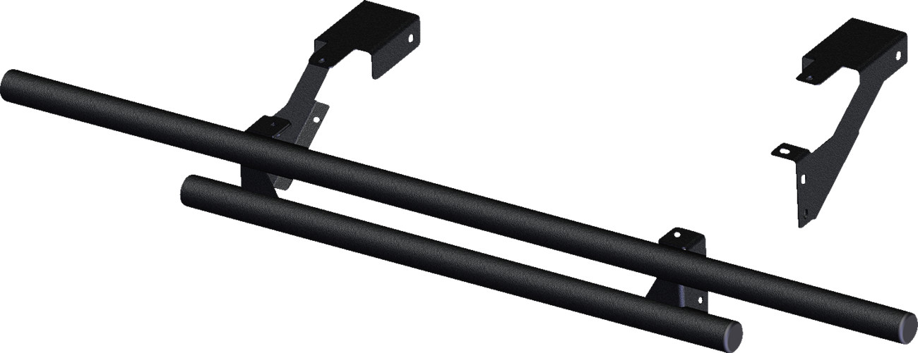 KFI - Rear Bumper Black for Polaris Ranger | 101435 KFI - Rear Bumper Black for Polaris Ranger | 101435