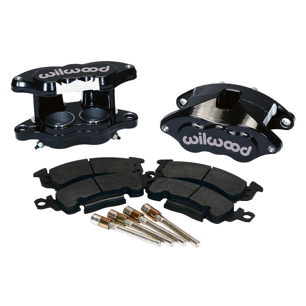 Wilwood 140-11291-BK D52 Front Caliper Kit, 2 In Piston, 1968-96 GM Vehicles
