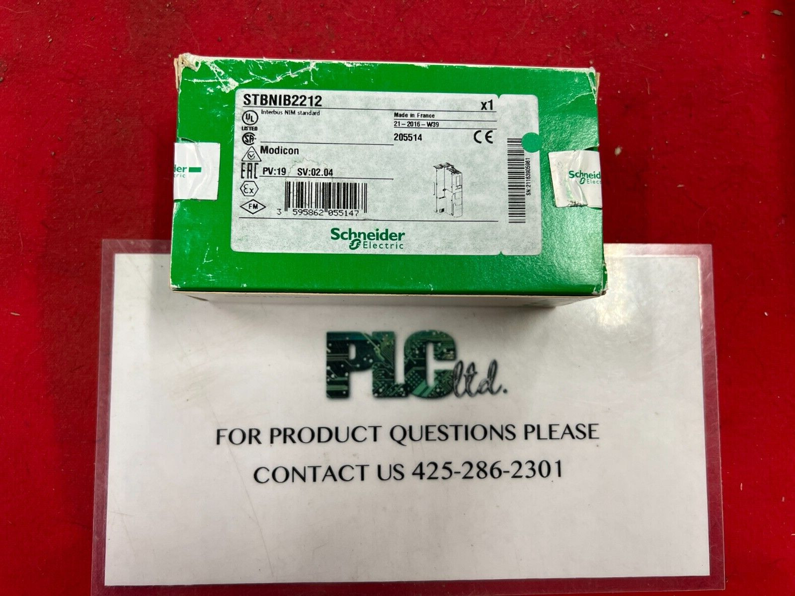 SCHNEIDER TELEMECANIQUE NIB2212 Advantys STB interbus INTERFACE STBNIB2212 SCHNEIDER TELEMECANIQUE NIB2212 Advantys STB interbus INTERFACE STBNIB2212