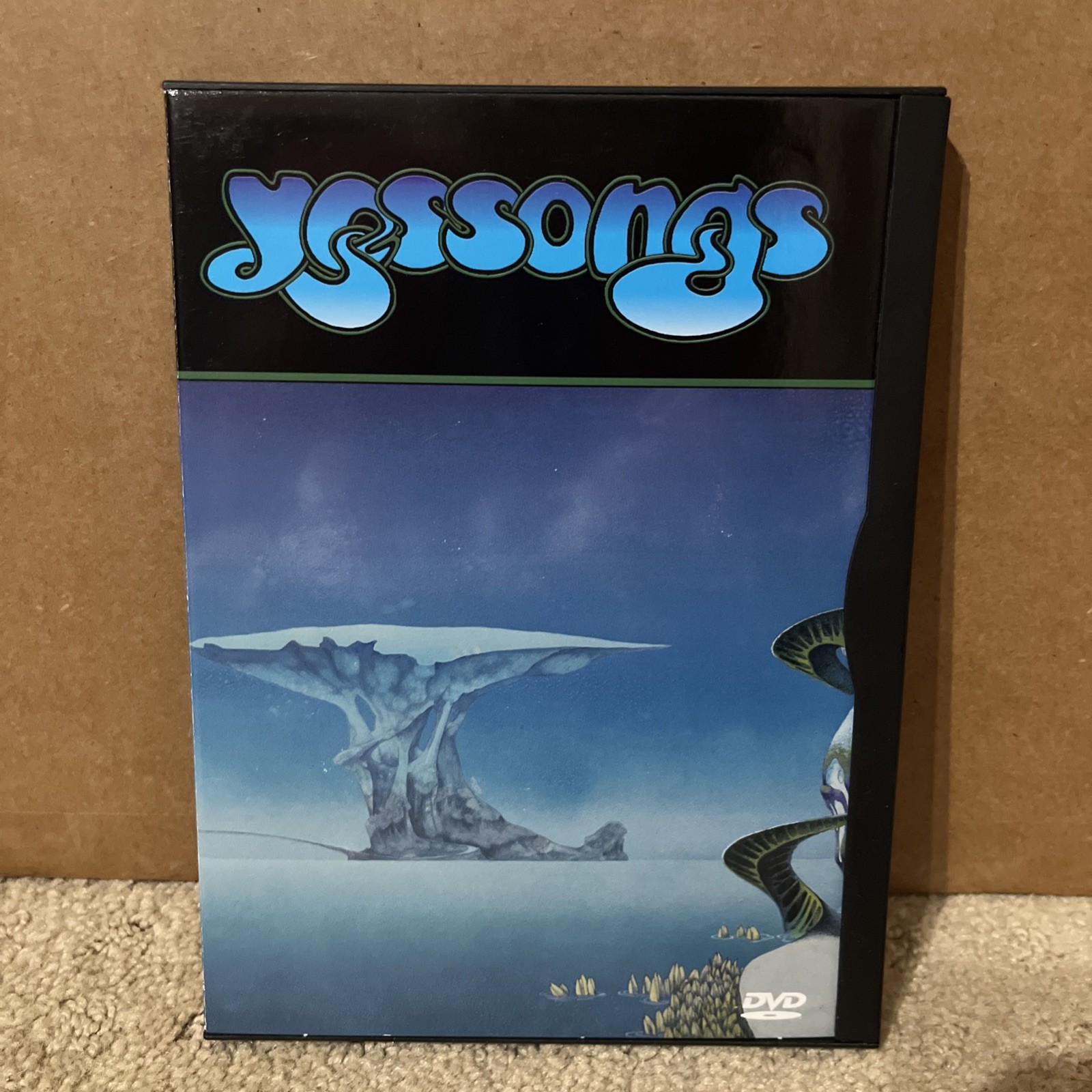 Yessongs Yes DVD 1995 Foldout Snapcase Production Test Disc Image Entertainment 