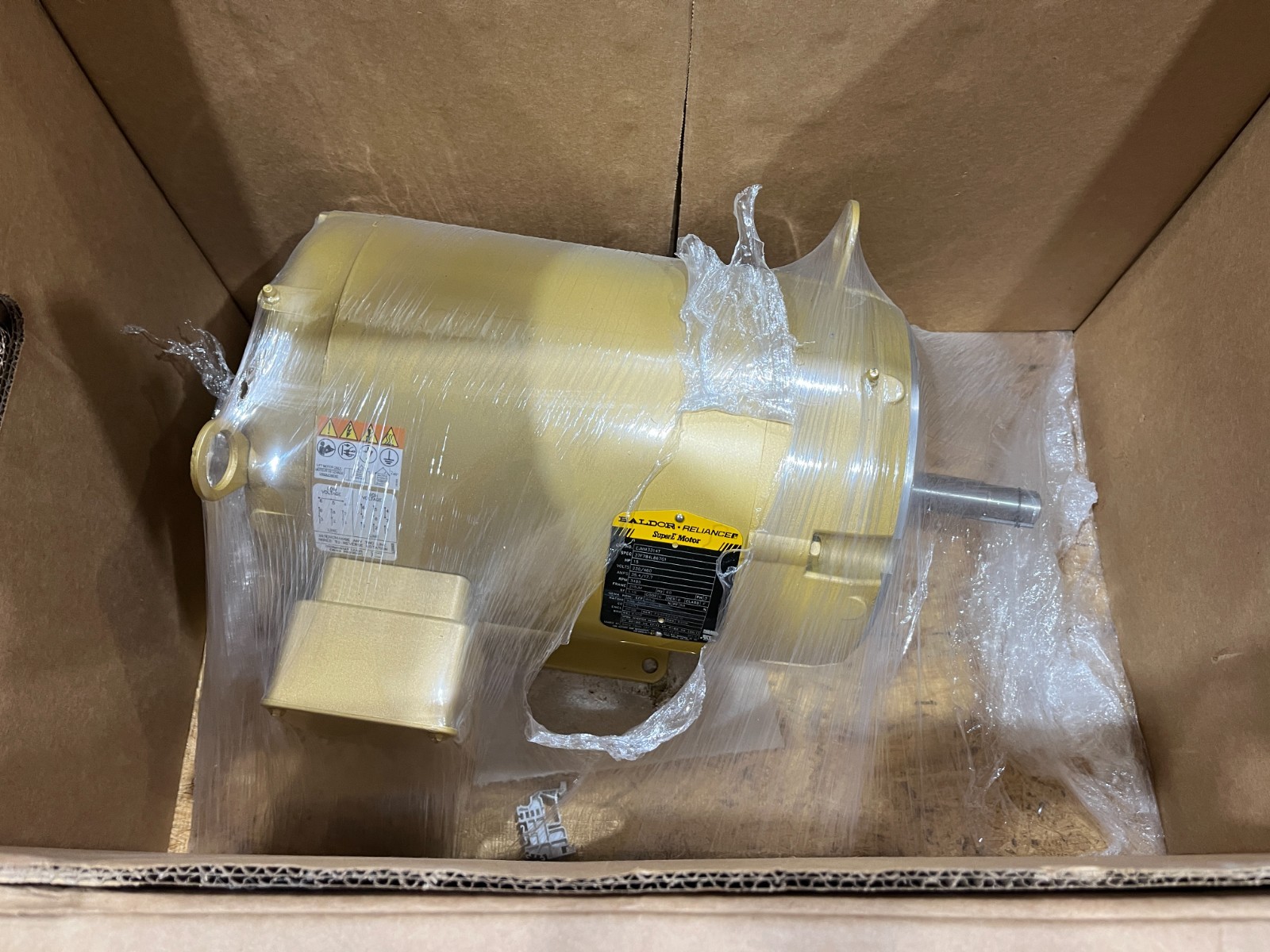Baldor Reliance EJMM3314T Super-E Motor 15hp 230/460 1