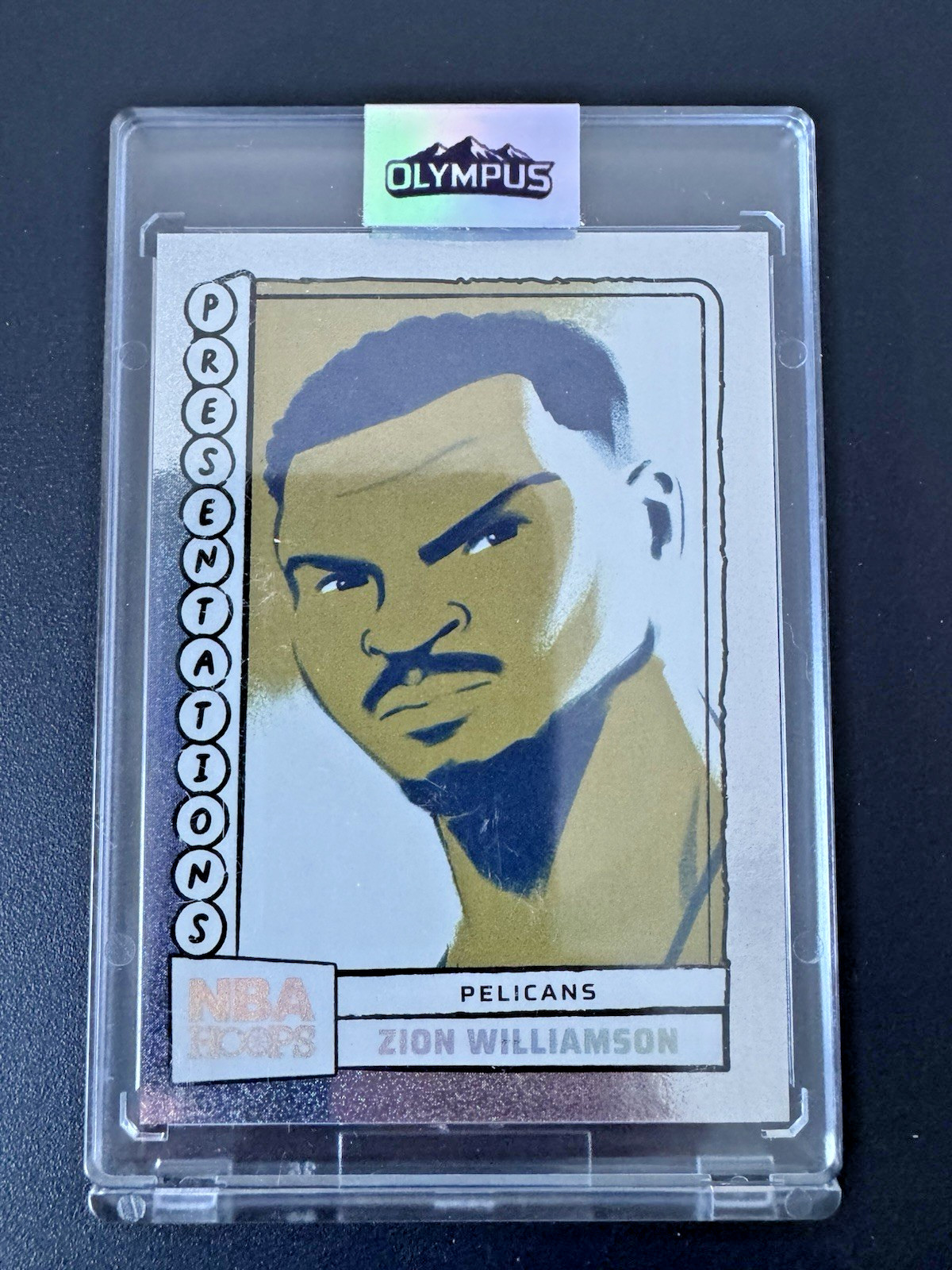 2024-25 Panini Hoops Zion Williamson PRESENTATIONS Case Hit SP #9 New Orleans 2024-25 Panini Hoops Zion Williamson PRESENTATIONS Case Hit SP #9 New Orleans